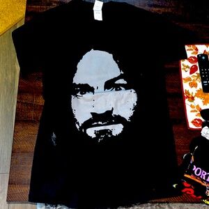 Charles Manson T shirt Small